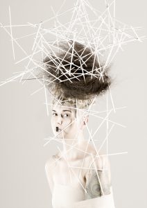 hair: Chahida Rezgueni, mad hairstyling / makeup: Marc Moser / model: Sara / competition Swiss hair dressing award