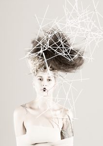 hair: Chahida Rezgueni, mad hairstyling / makeup: Marc Moser / model: Mara / competition Swiss hair dressing award